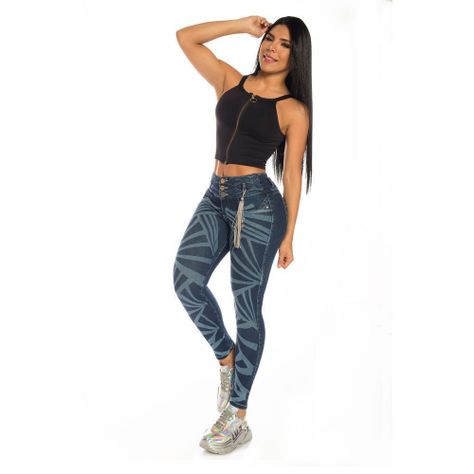 Jeans Colombiano Levanta Cola 14404 Cheviotto-5