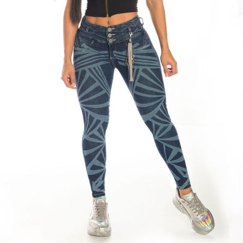 Jeans Colombiano Levanta Cola 14404 Cheviotto-0