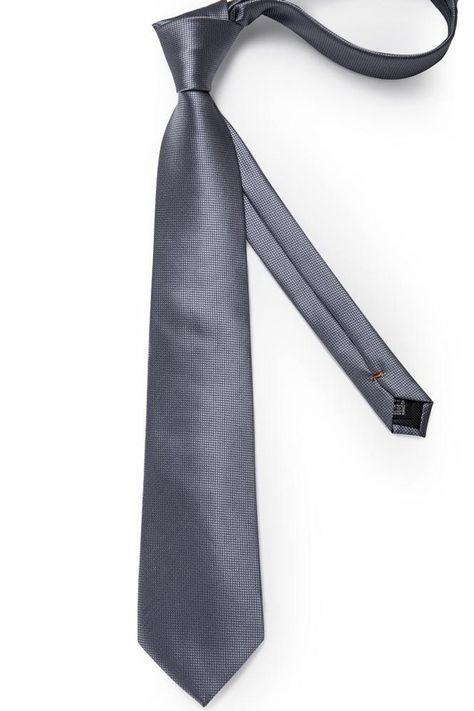 Corbata Hombre Seda + Clip, anillo, paño, colleras-4
