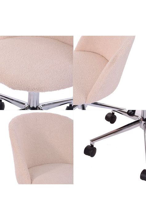 Silla de Escritorio Fernanda Beige-4