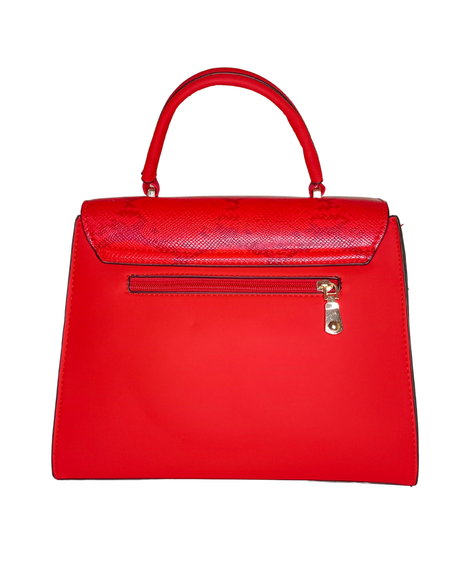 Cartera O Bolso roja Grande De Mujer -2