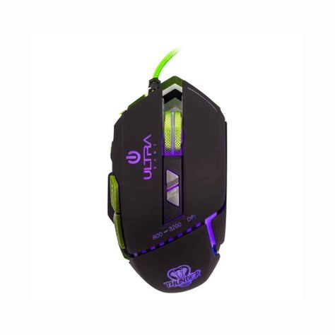 Mouse gamer Ultra Technology X16, retroiluminado-0