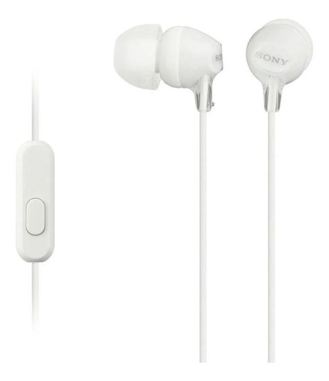 Audífonos in-ear Sony EX Series MDR-EX15AP blanco-1