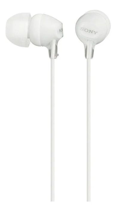 Audífonos in-ear Sony EX Series MDR-EX15AP blanco-0