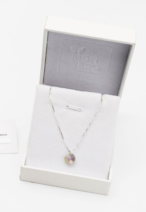 Collar Punto de Luz Cristales Genuinos Paradise Shine-1