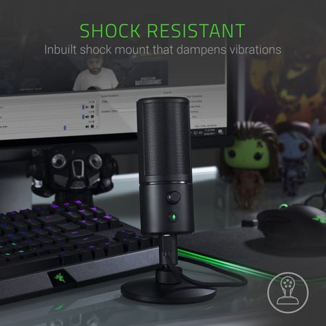 Micrófono Razer Seiren X Black-1
