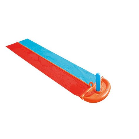 Deslizador Doble 4.88M Con Juego De Lluvia Inflable Bestway-0