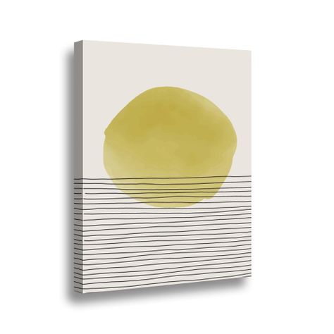 Canvas 70x50 cms Yellow I-0