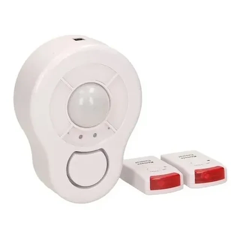 Alarma Infraroja Sensor de Movimiento + Controles-0