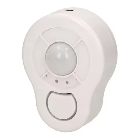 Alarma Infraroja Sensor de Movimiento + Controles-1