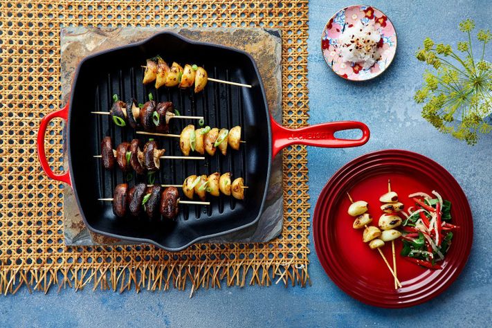 Skillet Grill Cuadrada 26Cm Cereza-4