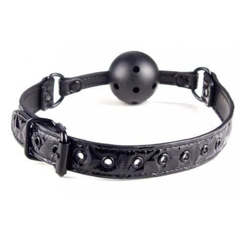 MORDAZA BALL GAG BONDAGE LUXURY FETISH-1