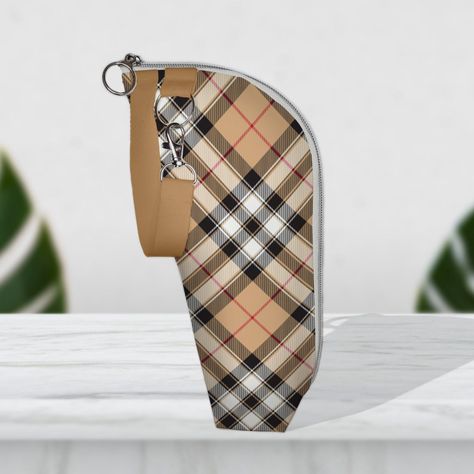 Bolso termico para botella Tartan-1