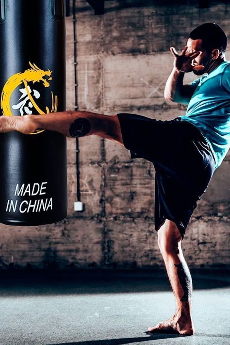 Saco Boxeo Punching Ball 180 cm Negro-5