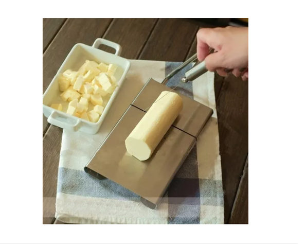 Tabla Cortador De Queso Multifuncional Acero Mantequilla-2