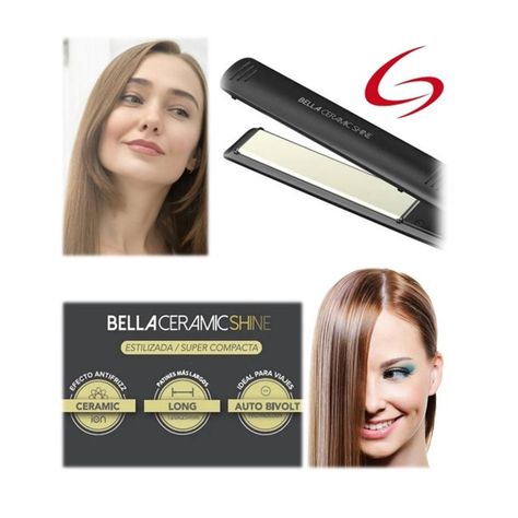 Alisador Plancha De Pelo 230°C Bella Ceramic Shine Gama-1
