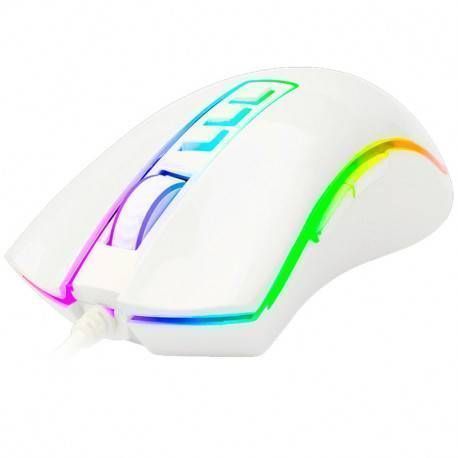 Mouse Gamer Redragon Cobra M711W, White-2