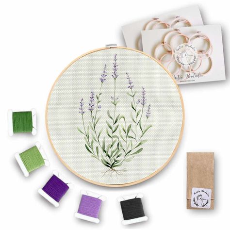 Kit de Bordado Lavanda-0