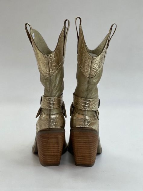 Bota Letty dorado Exotica-3