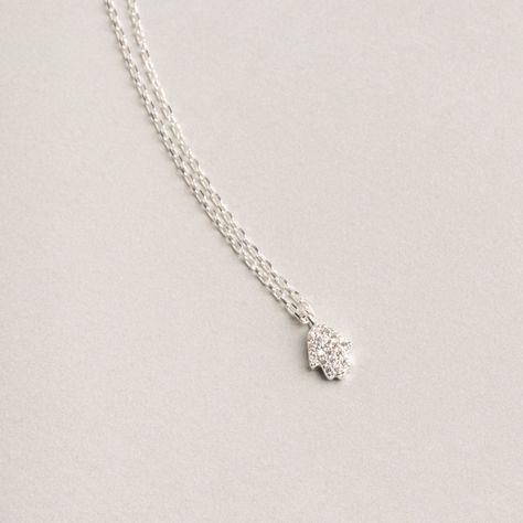 Collar Mano de Fátima Plata 925 Boaz Joyas-2