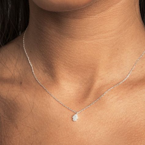 Collar Mano de Fátima Plata 925 Boaz Joyas-1