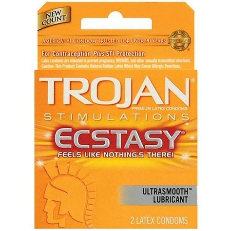 Condón Ecstasy Pack x 3-0
