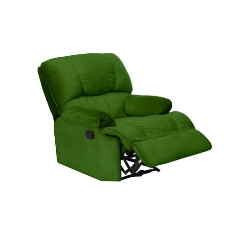 BERGERE PERUGIA RECLINABLE TELA VELVET VERDE-1