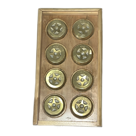 CAJA CON 8 TEJOS DE BRONCE  DE 200 GRS-1