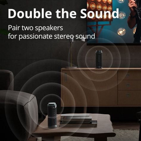 Tronsmart T7 Parlante Bluetooth de exterior IPX7 30W SoundPulse-7
