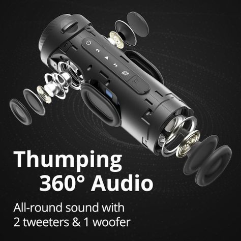 Tronsmart T7 Parlante Bluetooth de exterior IPX7 30W SoundPulse-4