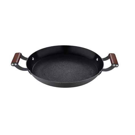 ASADOR REDONDO 32X38X7CM HIERRO PRENSADO-0