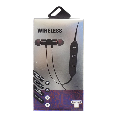 Audífonos Magneticos Deportivos Portatiles Bluetooth 4.2 M6-0