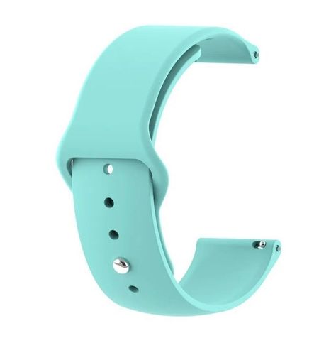 Correa Sport Compatible Samsung Watch Active 1/2 Turquesa 20mm-0