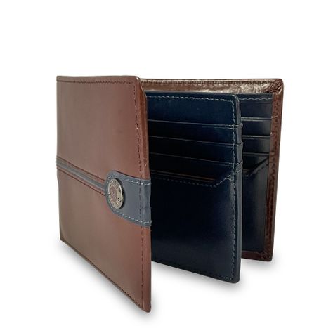 Billetera Invictus 577 Marrón/Azul-1