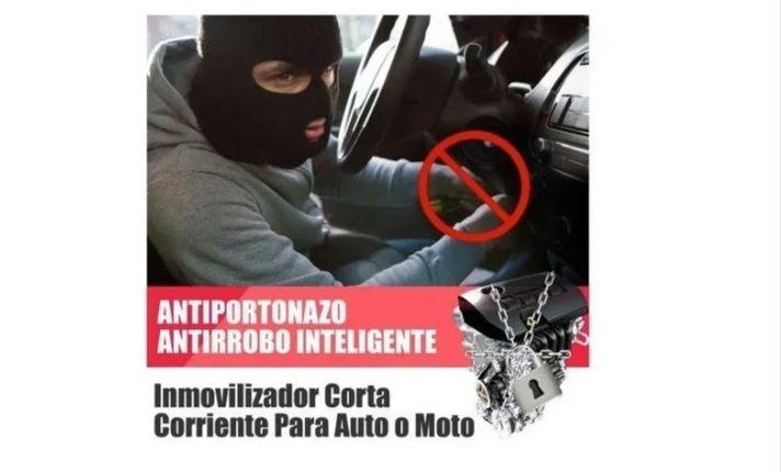 Inmovilizador Bluetooth Antiportonazo Auto Moto Antirrobo-2