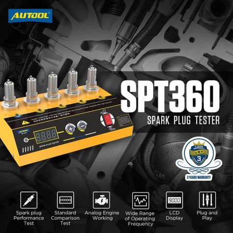 Probador de Bujía SPT360-1