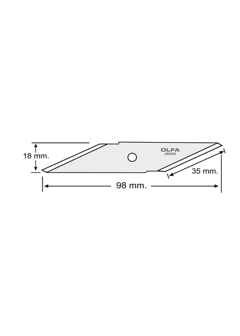 REPUESTO CUCHILLO CRAFT CK-1 2 UNIDADES-1