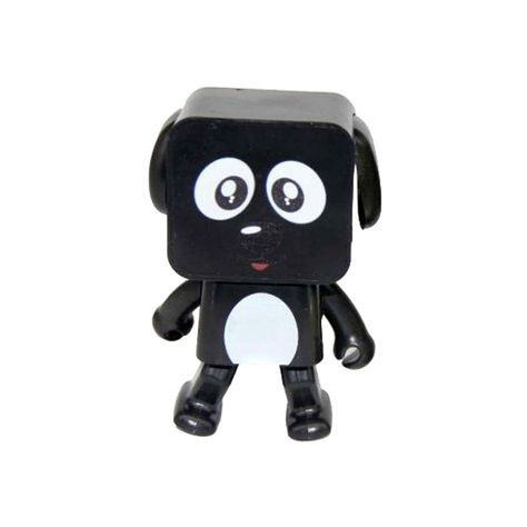 Parlante Perro Bailarín Bluetooth 3w Negro - PuntoStore-0