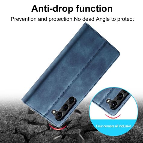 Para: Galaxy S23 Plus (S23+), Funda Estuche Cuero Tarjeta-6
