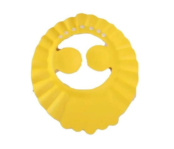 Gorro Para Protección de Baño Bebé Color Amarillo-0