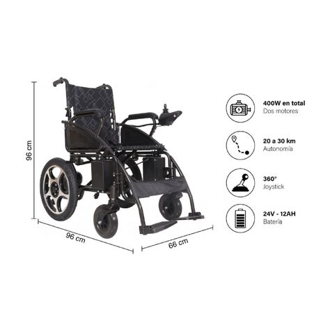 Silla de Ruedas Eléctrica Premium S-1