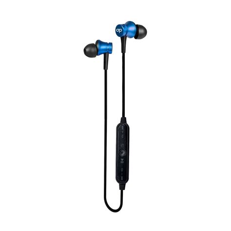 Audífono Deportivo Bluetooth Manos Libres Azul Audiopro-0