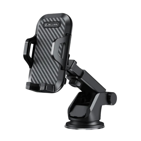 Soporte De Auto Negro Rotación de 360°-0