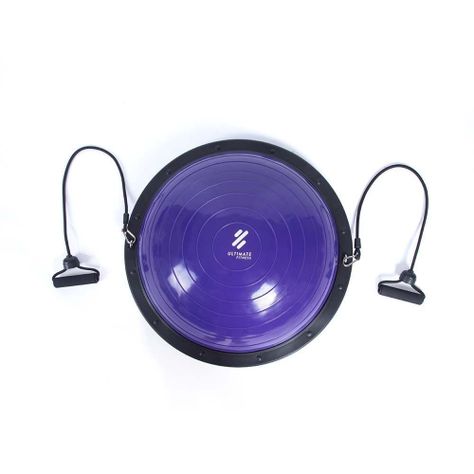 Bosu Balance Ball con Manillas Morado-0