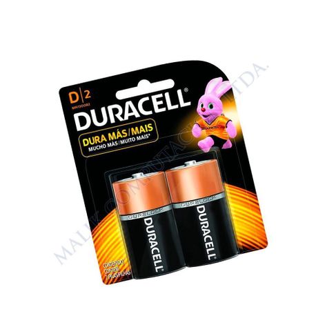 PILA TIPO D PACK X2 DURACELL-0