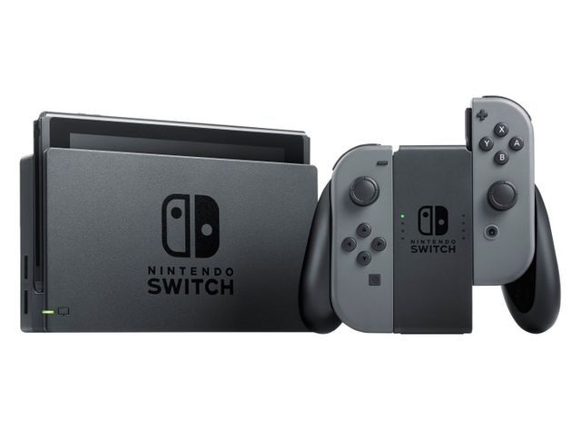 Nintendo Switch V2 32gb Negro/gris-0