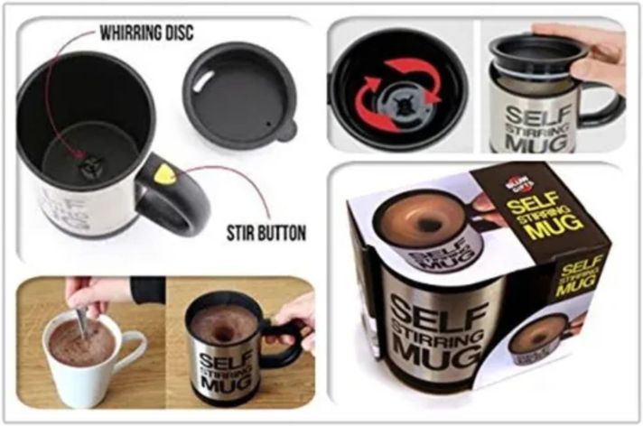 Taza De Café Con Mezcladora Automática Favorito-4