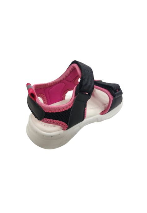 Sandalia Niña Fucsia Dos Velcro-1
