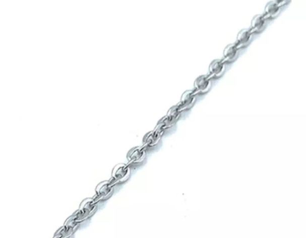 Cadenas Acero Quirurgico Cd04 C Plateado 10unds 50cm X 2mm-1