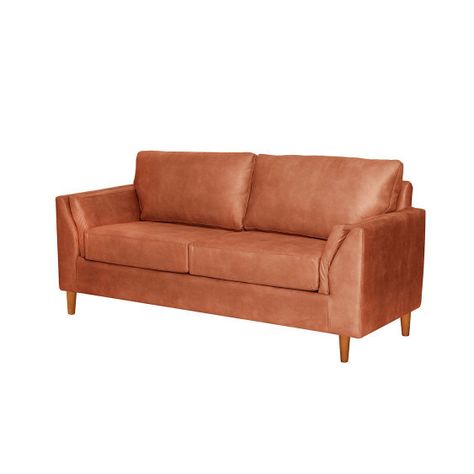 Sofa Milan 2C Con Resortes Pocket Cuero Kentucky Tabaco-1